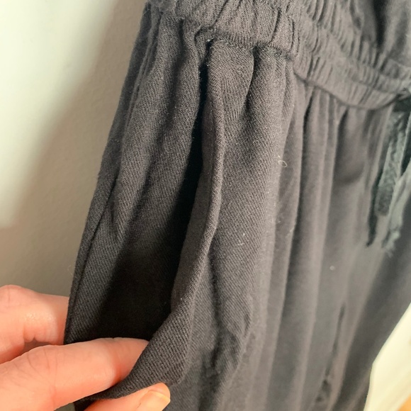 Aritzia Talula Strapless Black Romper/Onsie - S - Picture 2 of 5